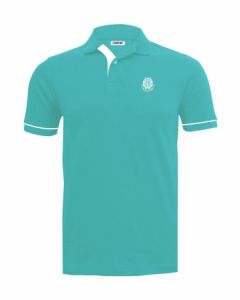 Manorte Crest Polo Mint Blue